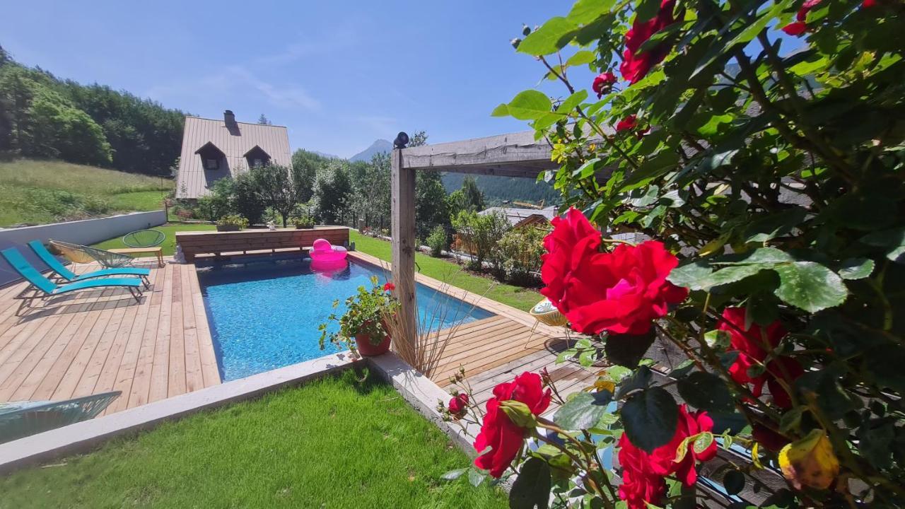 Chalet Serre Cambeou Piscine&Spa سا شيفري المظهر الخارجي الصورة