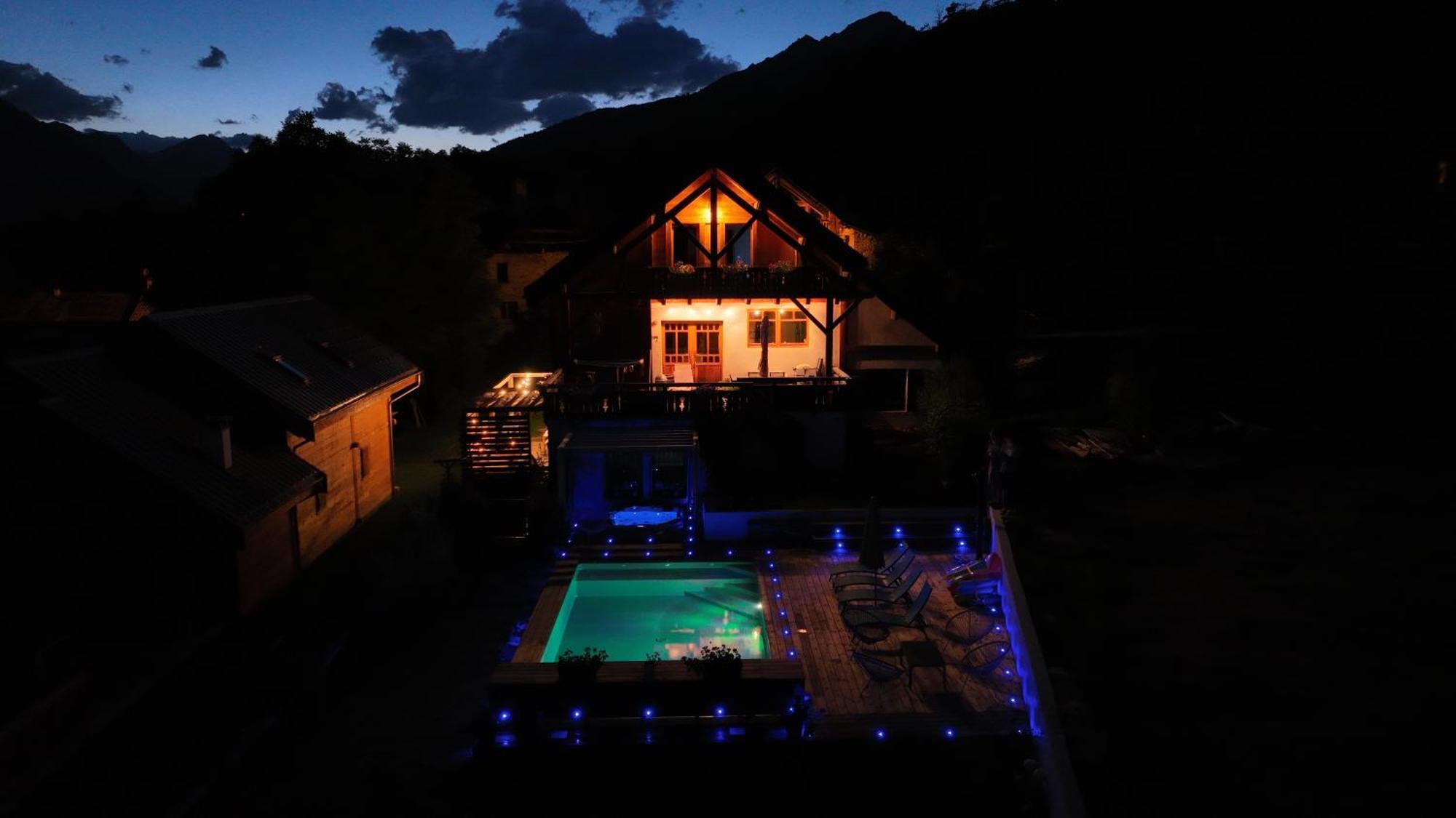 Chalet Serre Cambeou Piscine&Spa سا شيفري المظهر الخارجي الصورة