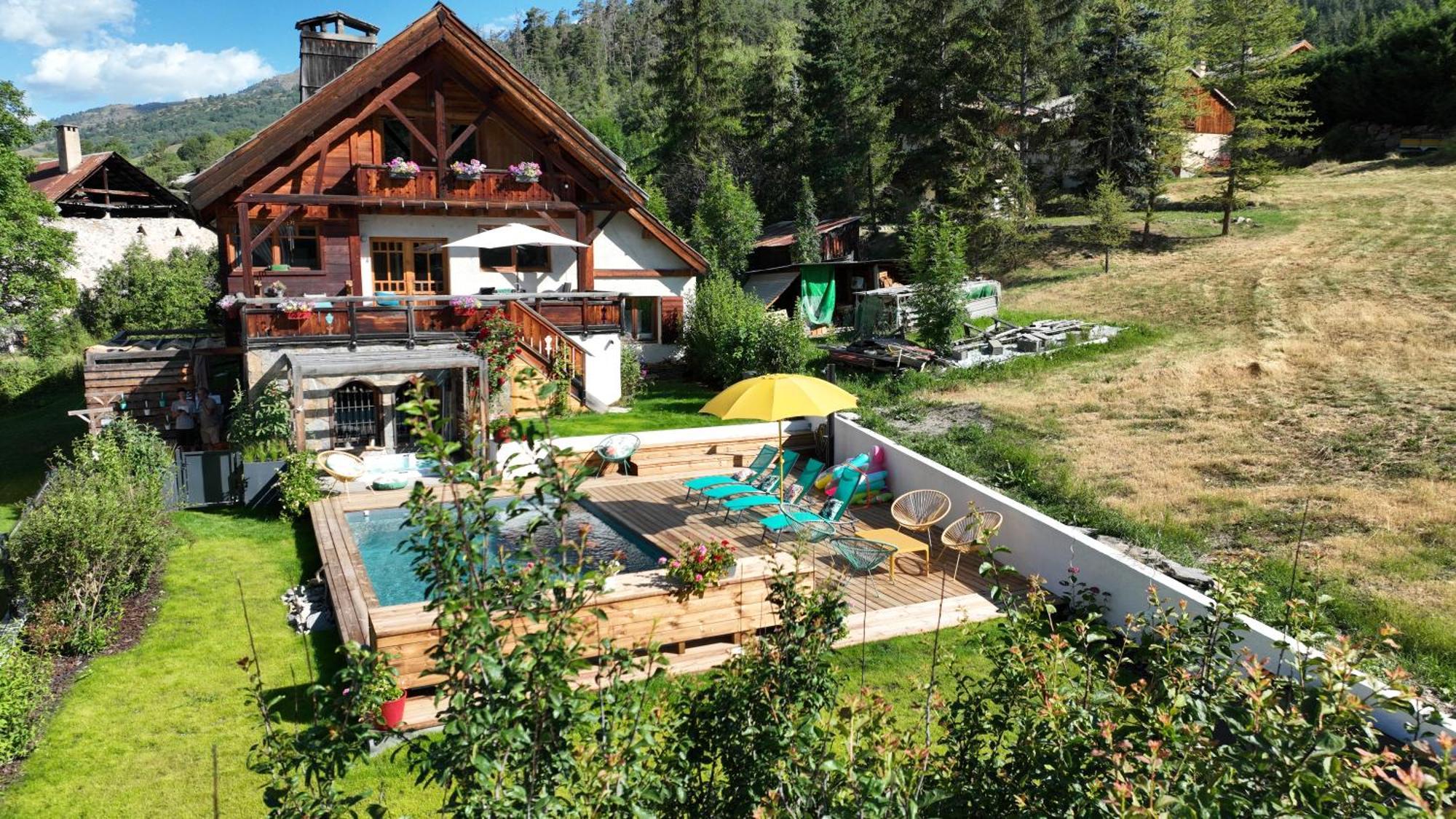 Chalet Serre Cambeou Piscine&Spa سا شيفري المظهر الخارجي الصورة